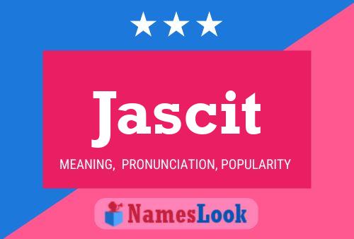 Jascit Name Poster