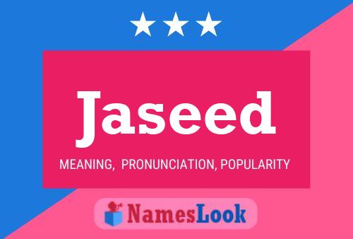 Jaseed Name Poster