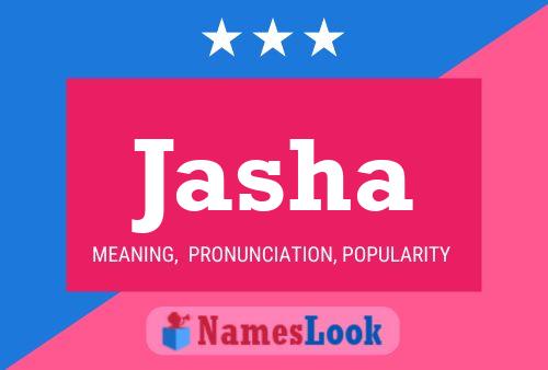 Jasha Name Poster