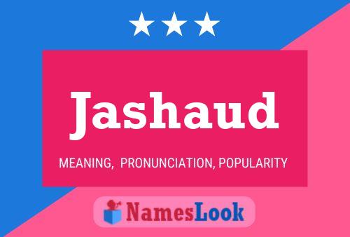 Jashaud Name Poster