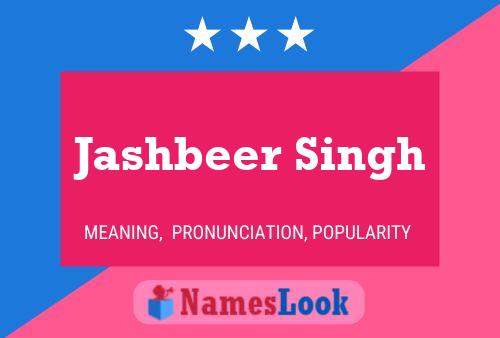 Jashbeer Singh Name Poster