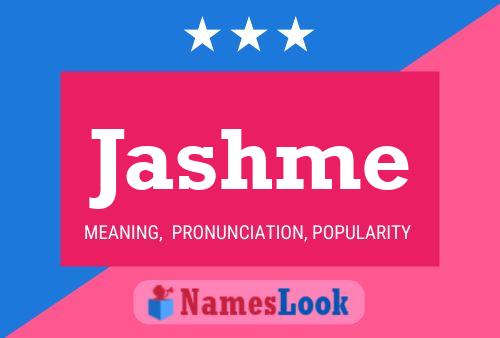 Jashme Name Poster