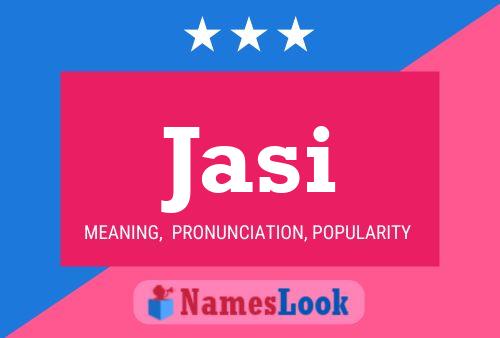 Jasi Name Poster