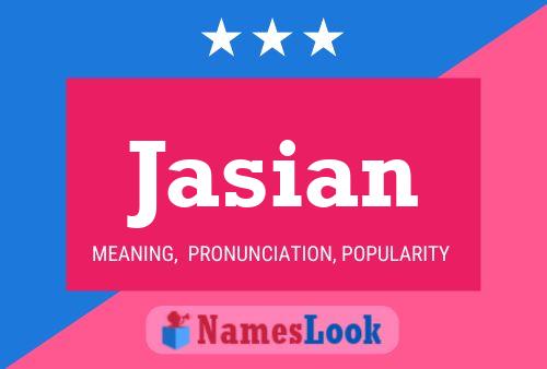 Jasian Name Poster