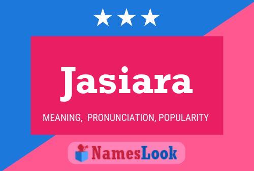 Jasiara Name Poster