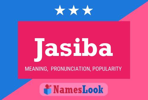 Jasiba Name Poster