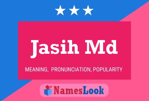 Jasih Md Name Poster