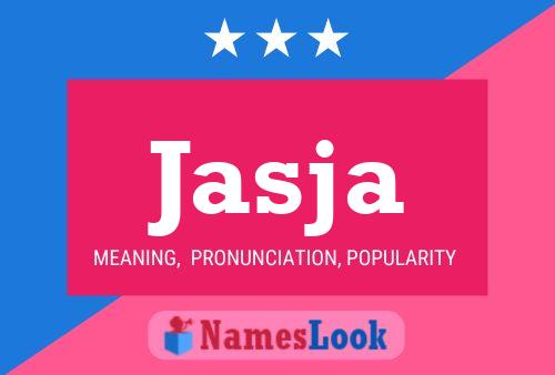 Jasja Name Poster