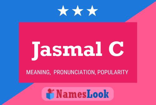 Jasmal C Name Poster