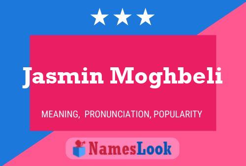 Jasmin Moghbeli Name Poster