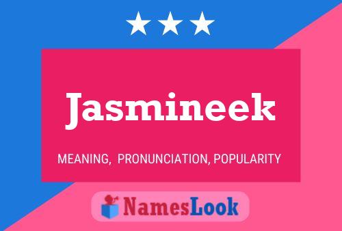 Jasmineek Name Poster