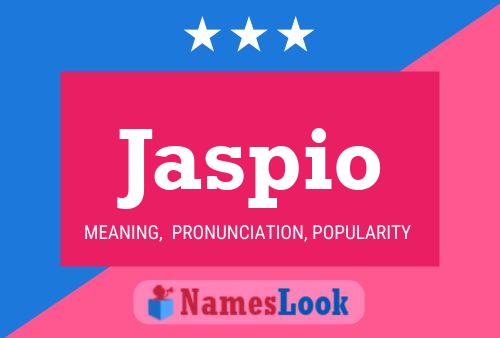 Jaspio Name Poster