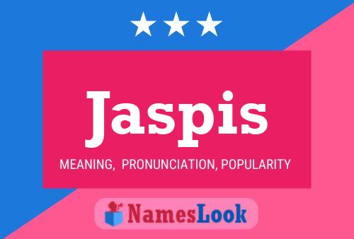 Jaspis Name Poster