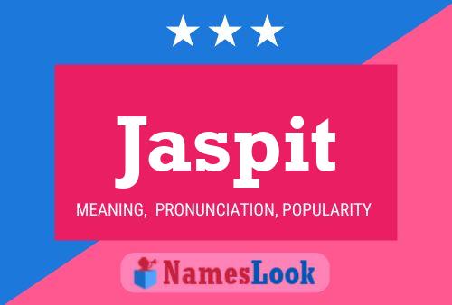 Jaspit Name Poster