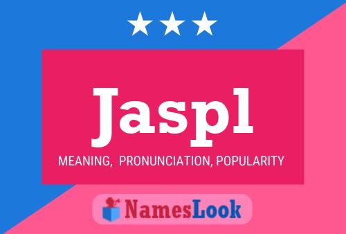 Jaspl Name Poster