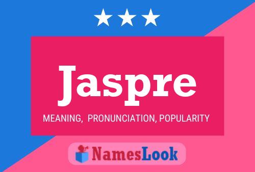 Jaspre Name Poster