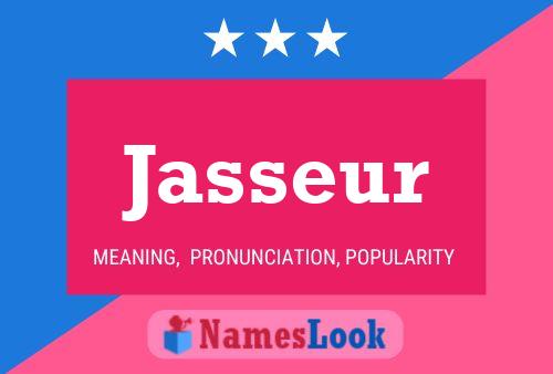 Jasseur Name Poster