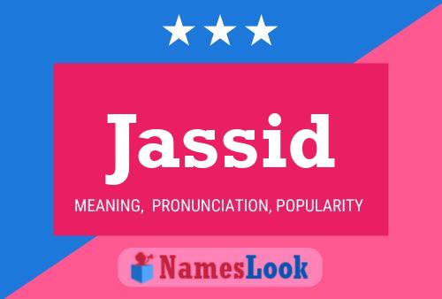 Jassid Name Poster