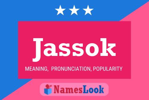 Jassok Name Poster