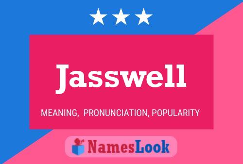 Jasswell Name Poster