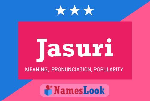 Jasuri Name Poster