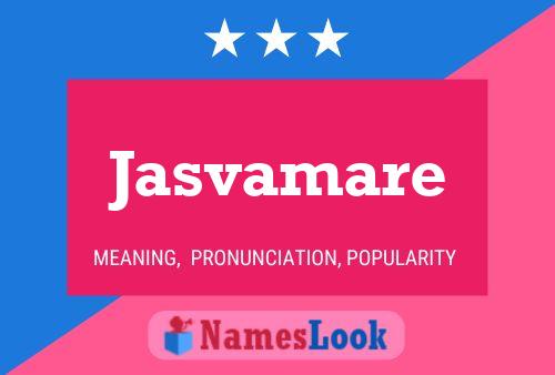 Jasvamare Name Poster