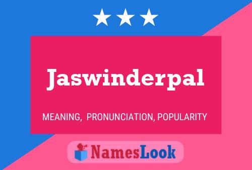 Jaswinderpal Name Poster