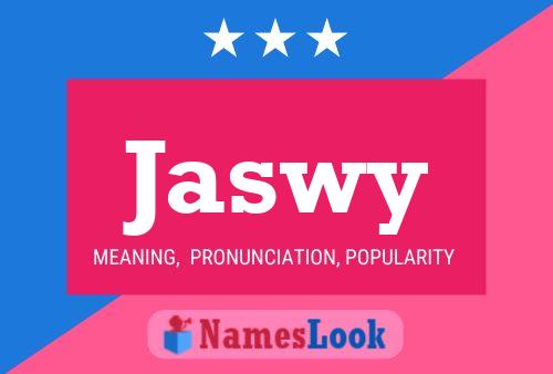 Jaswy Name Poster