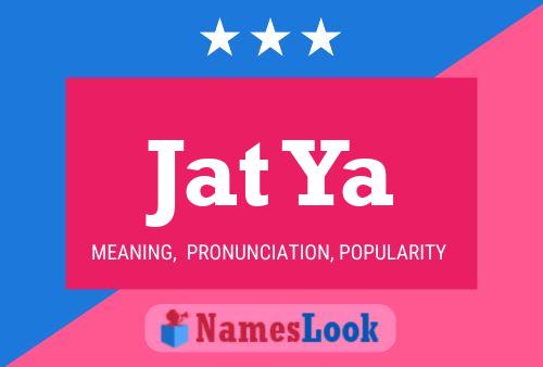 Jat Ya Name Poster