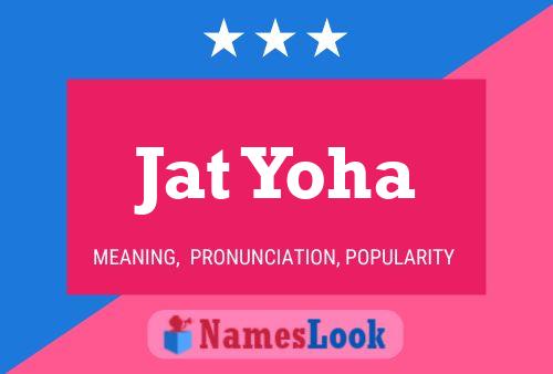 Jat Yoha Name Poster