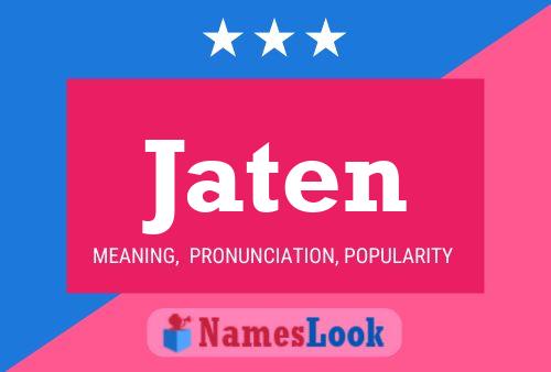 Jaten Name Poster