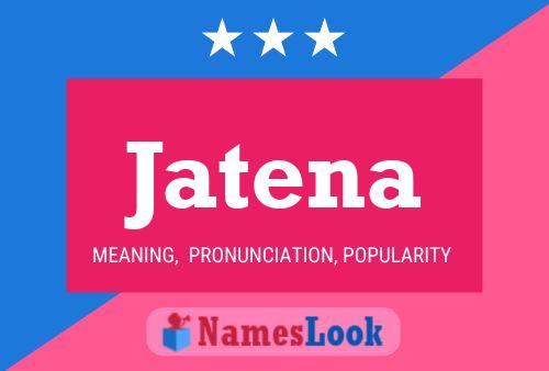 Jatena Name Poster