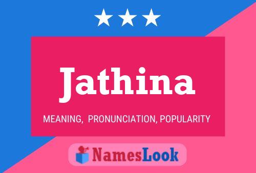 Jathina Name Poster