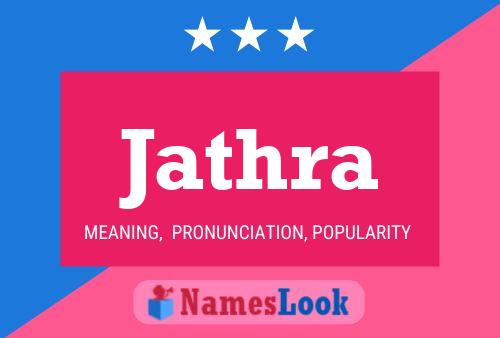 Jathra Name Poster