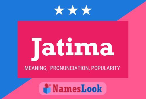 Jatima Name Poster