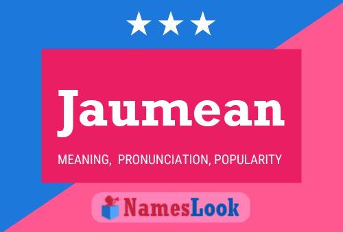 Jaumean Name Poster