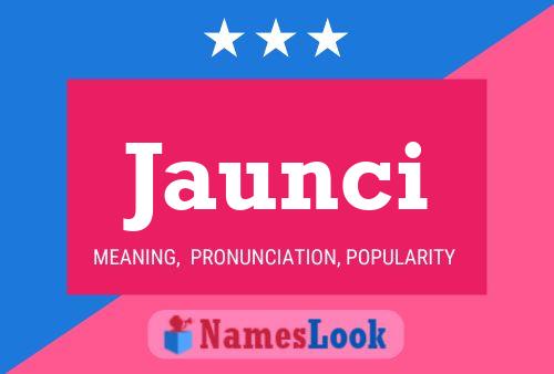 Jaunci Name Poster