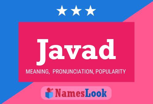 Javad Name Poster