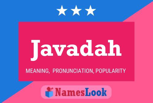 Javadah Name Poster