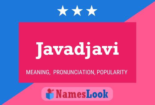 Javadjavi Name Poster