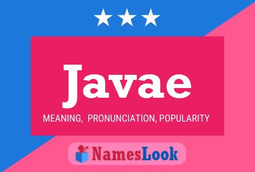 Javae Name Poster