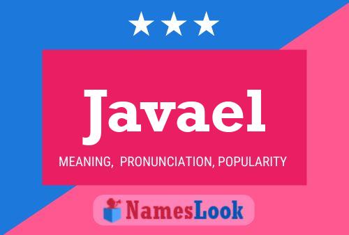 Javael Name Poster