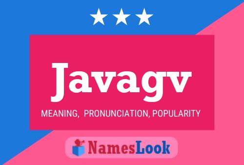 Javagv Name Poster