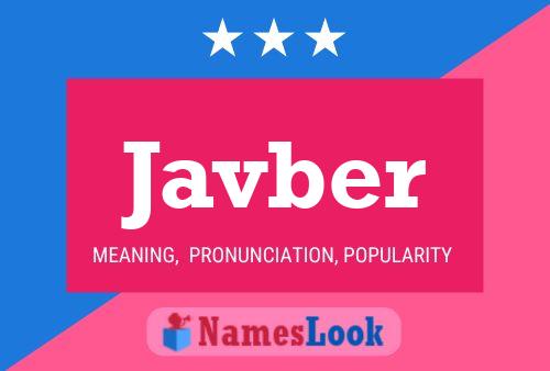 Javber Name Poster