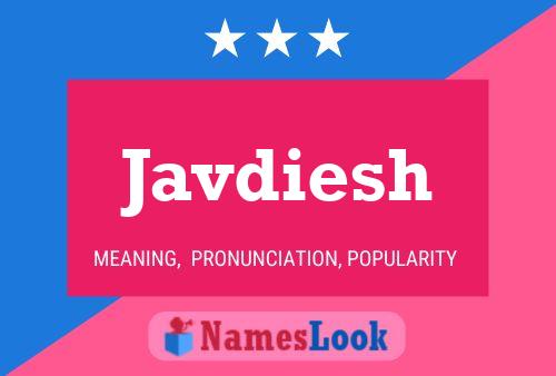 Javdiesh Name Poster