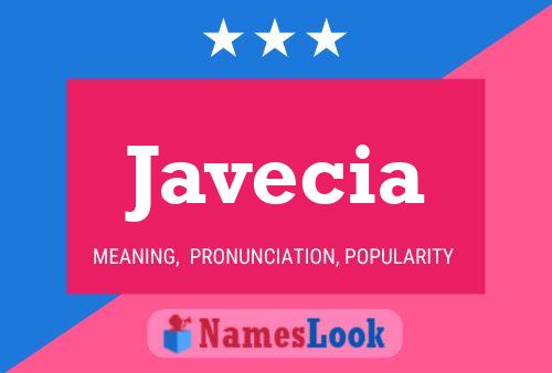 Javecia Name Poster