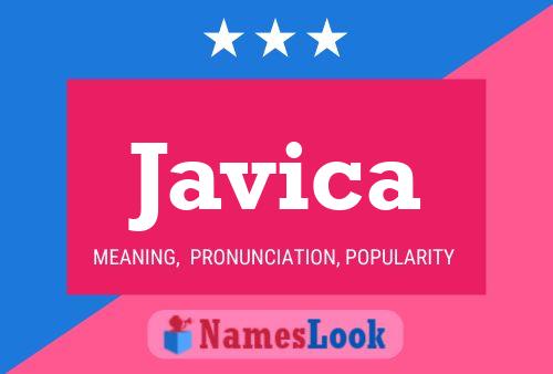 Javica Name Poster