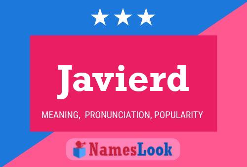 Javierd Name Poster