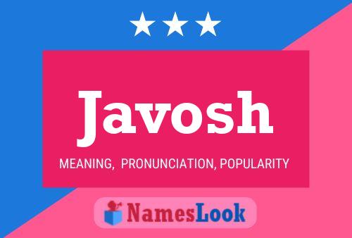 Javosh Name Poster