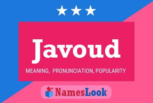 Javoud Name Poster